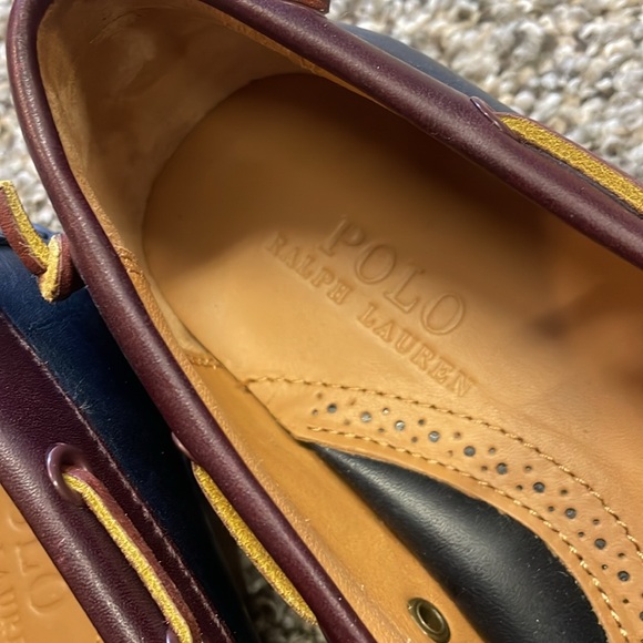 Men’s POLO Ralph Lauren Topsiders ! Excellent!!! 8.5 - Picture 4 of 6